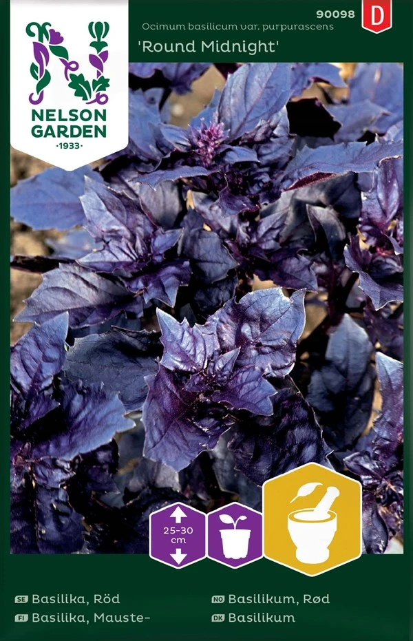 Basilikum Rød 3 Basilikum Rød