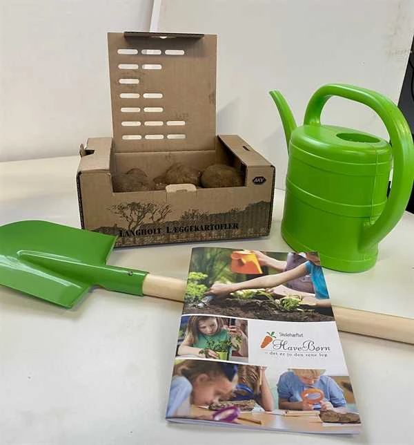 Junior Pakke Med Redskaber Og Kartofler 3 Junior Pakke Med Redskaber Og Kartofler